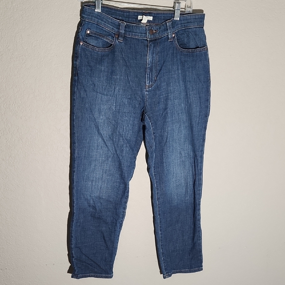 Eileen Fisher Jeans Womens Size 6 Denim
